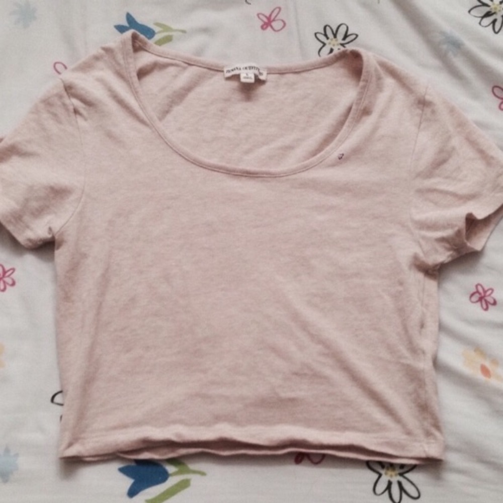Cute crop beige